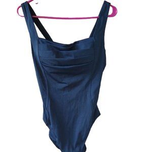 Black swim suit one piece size 14